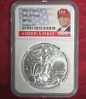 2020 $1 Uncirculated American Silver Eagle NGC MS-70 America First Label
