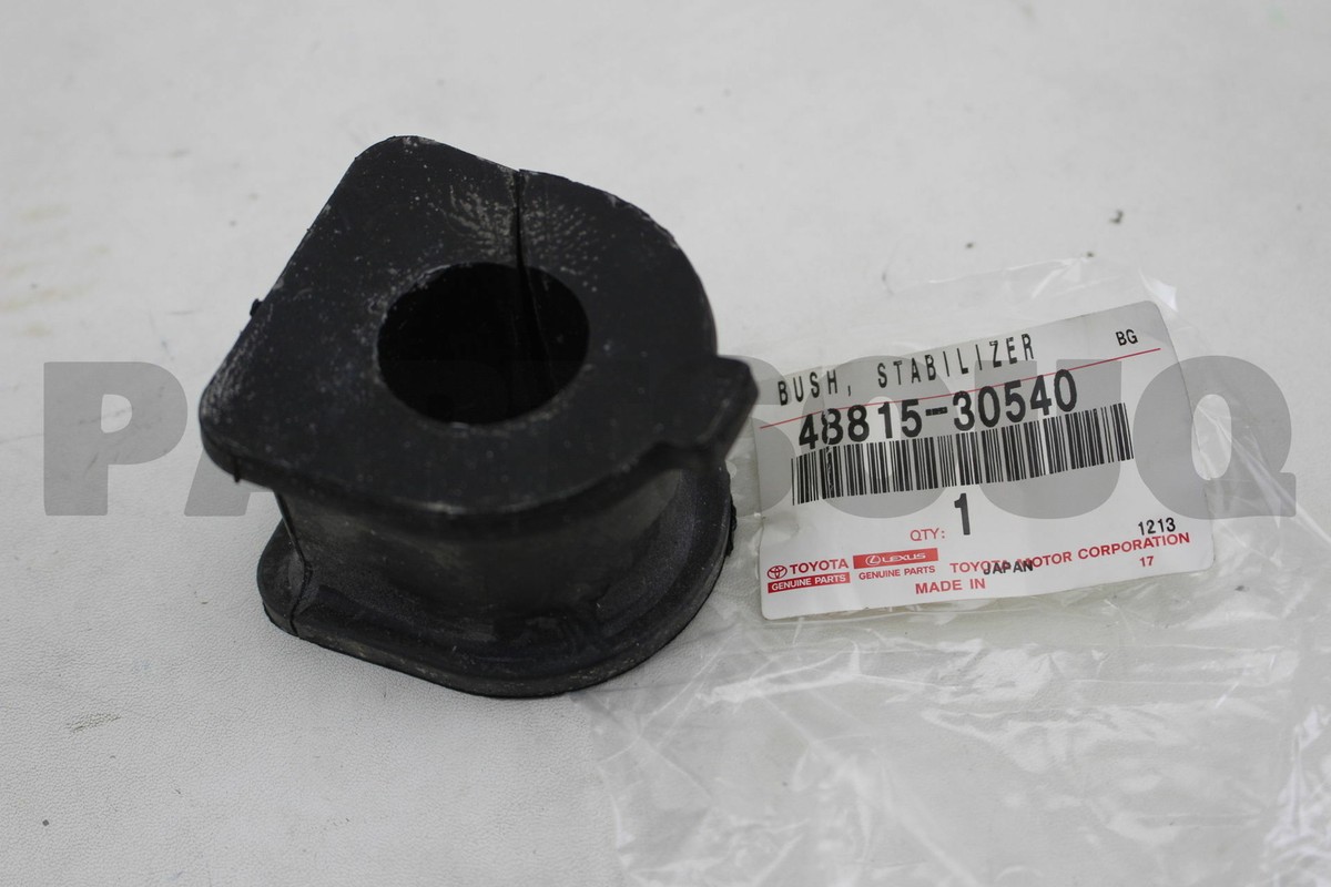 4881530540 Genuine Toyota BUSH, FRONT STABILIZER BAR, NO.1 48815