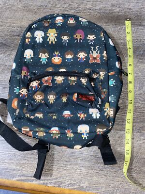 STRANGER THINGS by LOUNGEFLY CHIBI ALL-OVER PRINT FOREST MINI 13" BACKPACK