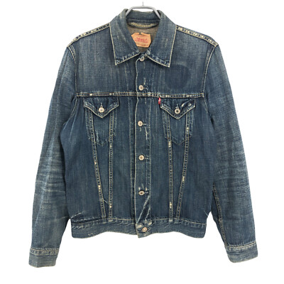 Vintage LEVI'S STRAUSS & CO Damen 70500 Trucker Jeansjacke Größe S