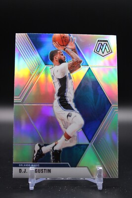 D.J. Augustin, Orlando Magic, 2019-20 Panini Mosaic, Silver Prizm, #32