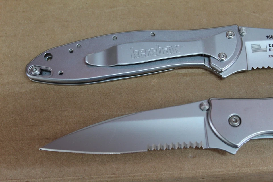 Kershaw Leek, 1660ST, Combo Edge, Speed Safe, Brand New, Factory Blem, USA Made! - Image 2 of 4