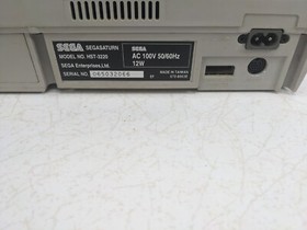 SEGA Saturn HST-3220 Console Confirmed to not work