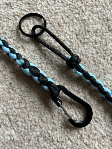 Cordón billetera Paracord 26"" *Motociclista gótico punk jeans cadena hipster EDC* - Imagen 2 de 3