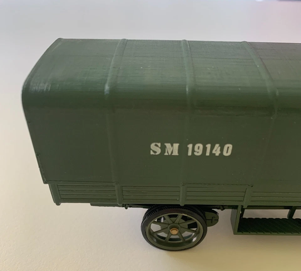 RIO 1/43 Fiat Autocarro Telonato 18 BL 1914 Grande Guerra SM 19140 - Immagine 4 di 4