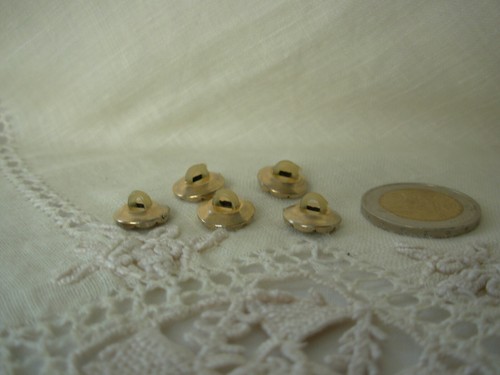 Boutons Anciens lot de 5 (BOUT.58) - Imagen 5 de 5
