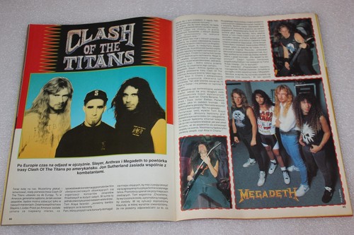 Metal Hammer 7/1991 Metallica, Skid Row , Morbid Angel, Pantera, Napalm Death - Picture 11 of 16
