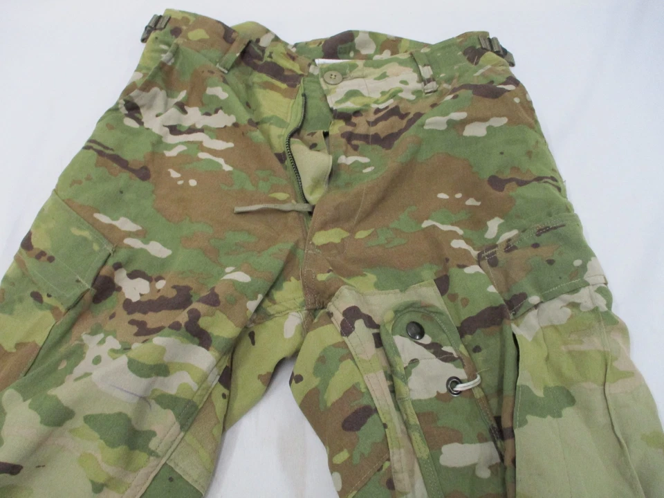 USED ARMY OCP MULTICAM SCORPION FLIGHT UNIFORM TROUSER AIRCREW PANTS SMALL/REG - Image 3 of 4