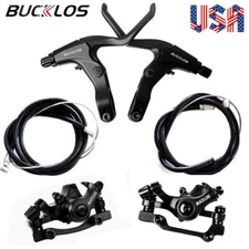 BUCKLOS Mechanical Disc Brake Caliper Lever Cable Housing Mountain Bicycle Parts