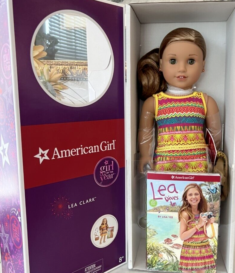 AMERICAN GIRL DOLL Girl of the Year 2016 LEA CLARK 18 NEW in BOX+