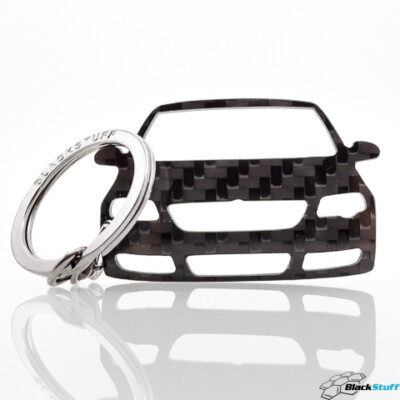 Carbon Fiber Keychain suitable for Passat B6 B7 B8 Sharan Caddy Scirocco Eos