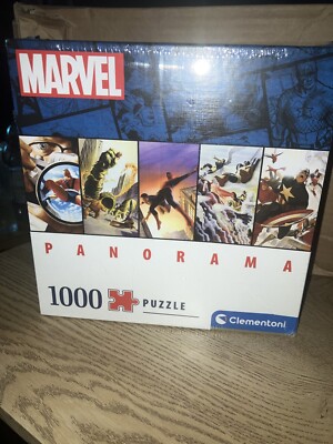 Marvel Puzzle 1000 Elementar Panorama Marvel Superhelden neu und versiegelt