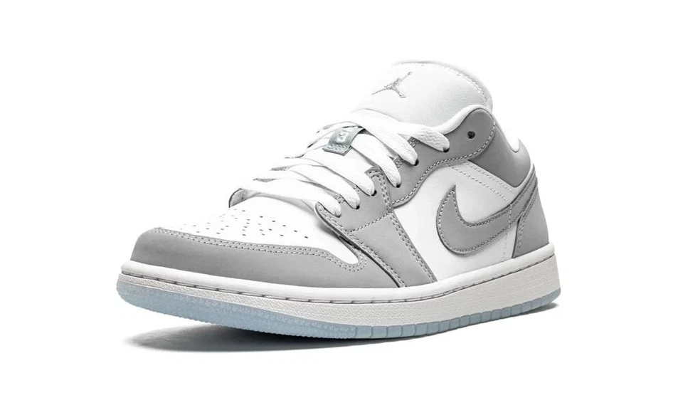 Nike Air Jordan 1 Low Wolf Gris DC0774-105 Mujer Nuevo Foto 4 de 4