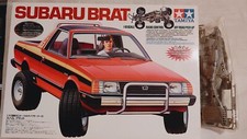 TAMIYA SUBARU BRAT 1/10 RC 58384 CHROME PLATED CHASSIS  EXTRA NEW CHASSIS