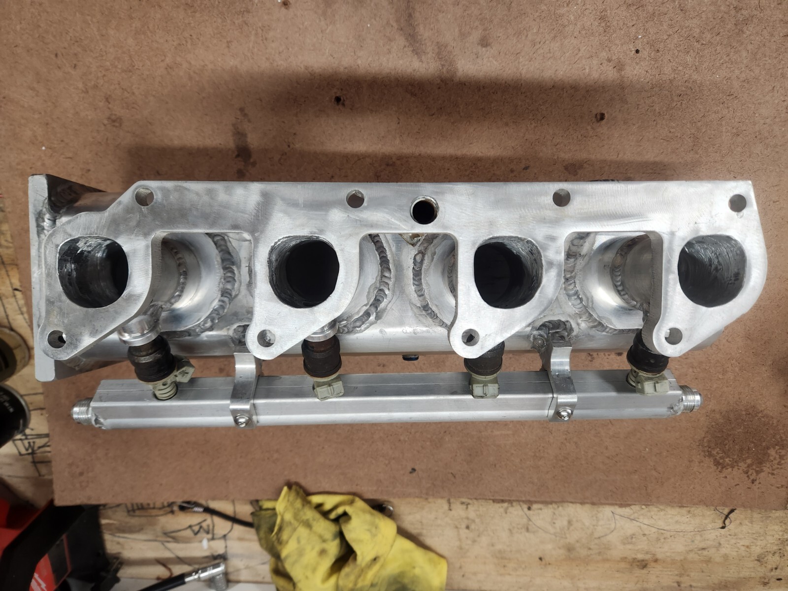 Ford 2.3 2300 Custom Sheetmetal Intake manifold Ford Ranger SVO