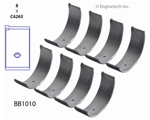 Ремонтный комплект двигателя для 2000-08 Toyota 1,8 л DOHC L4 1ZZFE Corolla Celica - Изображение 4 из 4