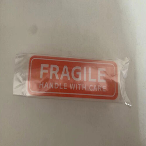Fragile Handle With Care Sticker Warning Label Package Mailing Logo 100pc Roll - Picture 5 of 14