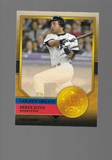 YANKEES, 2012  Derek Jeter, Topps, Golden Greats, Still Sizzlin'