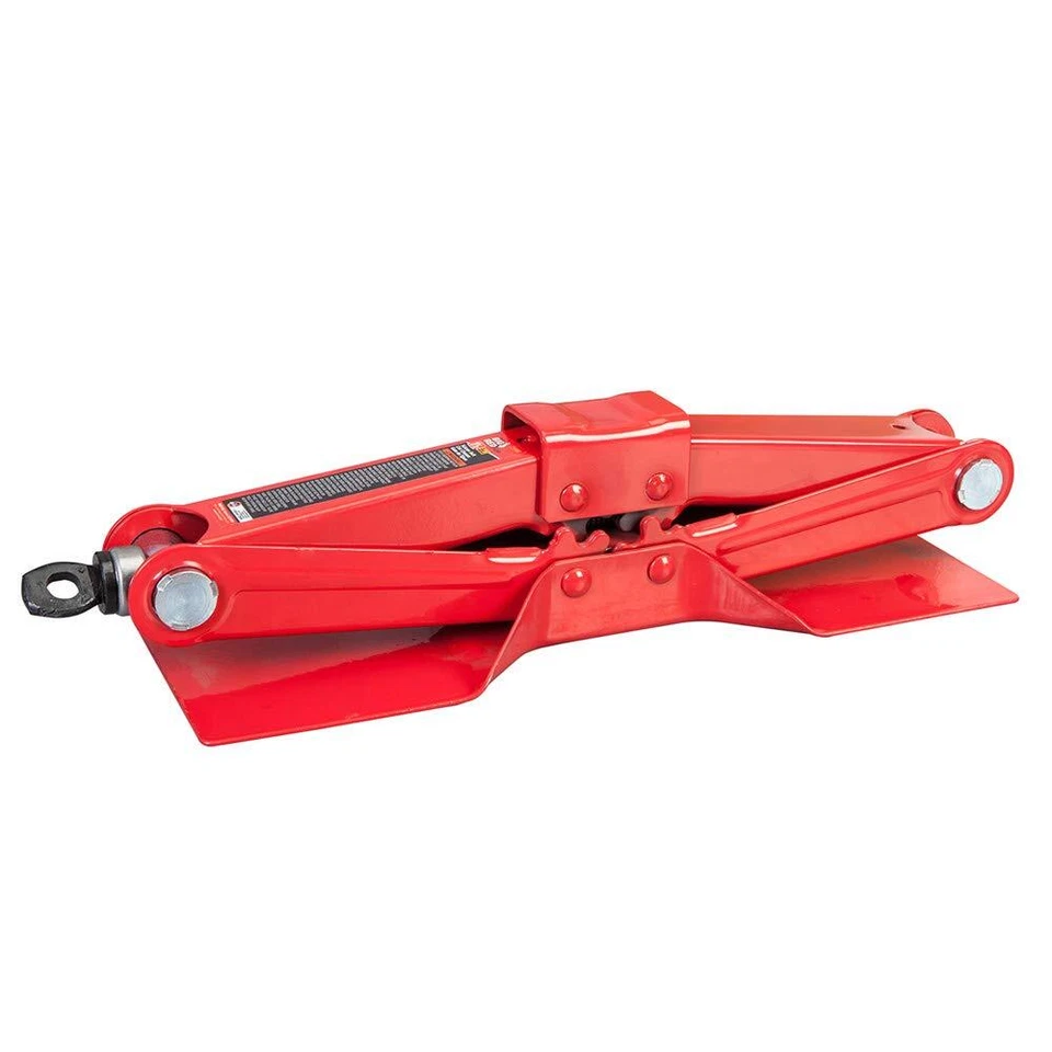 BIG RED Torin Steel Scissor Lift Jack Car Kit, 1.5 Ton (3,000 lb) Capacity Red - Image 3 of 4