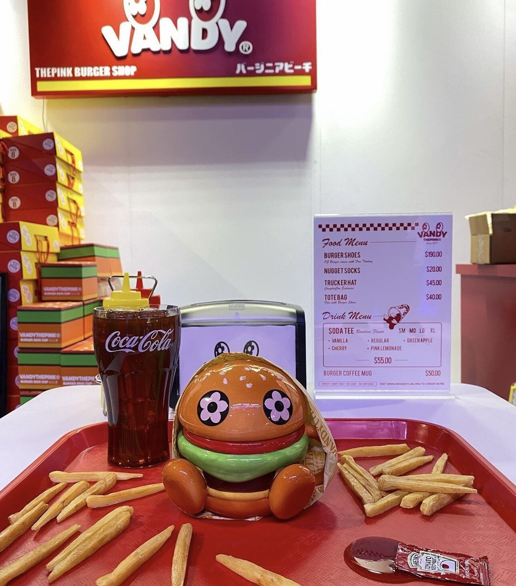 Vandy The Pink Burger Mug Cup 🍔 | eBay