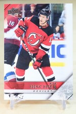 2020-21 Upper Deck 2005-06 Tribute #T-42 Nico Hischier - New Jersey Devils