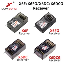 DUMBORC X6F/X6FG/X6DC/X6DCG 2.4G 6CH RC System Receiver for X4 X5 X6 Transmitter