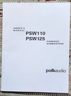 Bass Guitar Speaker Polk PSW-110  Subwoofer--- PARTS ONLY---LOCAL PICKUP ONLY--- — photo 7