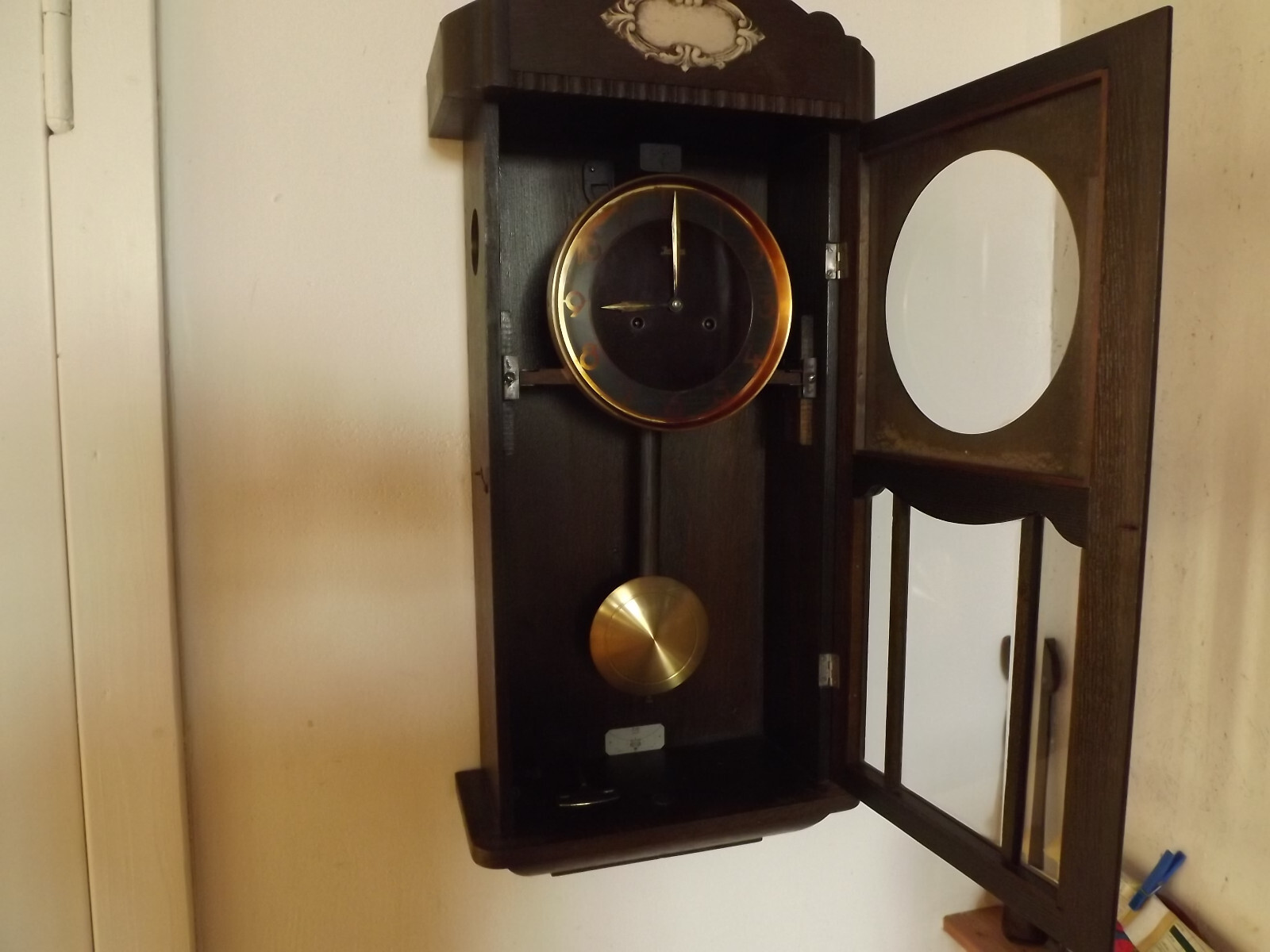 Junghans alte Wanduhr eBay