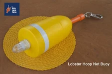 Blinky Lights Marine Lobster Crab Hoop Net Buoy Float with Strobe&Weighted Hook