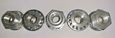 #ad EATON WEATHERHEAD 3 8quot; FEMALE THREADED STEEL INDUSTRIAL PIPE BULKHEAD COUPLING $60.00