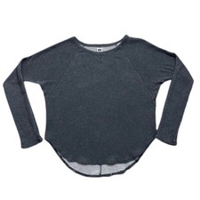NSF Women Grey French Terry Sweatshirt S