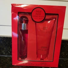 360 Red Perry Ellis For Men - Eau De Toilette Spray 1.7 Oz. & Shower Gel 6.7 Oz.