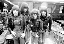 The Ramones Left to right Johnny Ramone Joey Ramone Tommy Ramone D- Old Photo 2