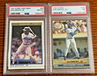 1991 O-Pee-Chee Premier #56 Ken Griffey Jr. PSA 8 & 92 Ultra #123 PSA 7