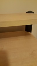 Computer Desk Wooden Beech Colour