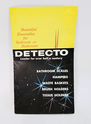 Vintage Detecto Scale Advertising Brochure SK200