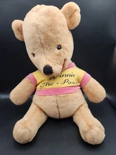 Vintage 1964 Gund Winnie the Pooh Plush Walt Disney Productions, J. Swedlin Inc