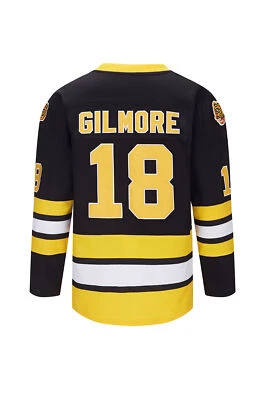 Mens 18 Happy Gilmore 1996 Movie Adam Sandler Ice Hockey Jersey Stitched S-3XL