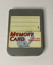Performance Memory Card For The PlayStation - Tested/works