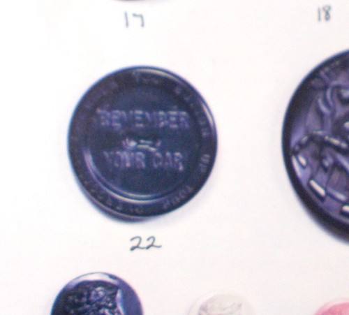 Vintage Button Remember Your Car Gear Lube 1937 Advertising BBB Book Piece 1 1/4 - Picture 11 of 12