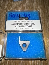 TEC920-82716-37010-38010 CARBIDE  .060W PCD TIP INSERT CTRL 12004 080717 QTY 1