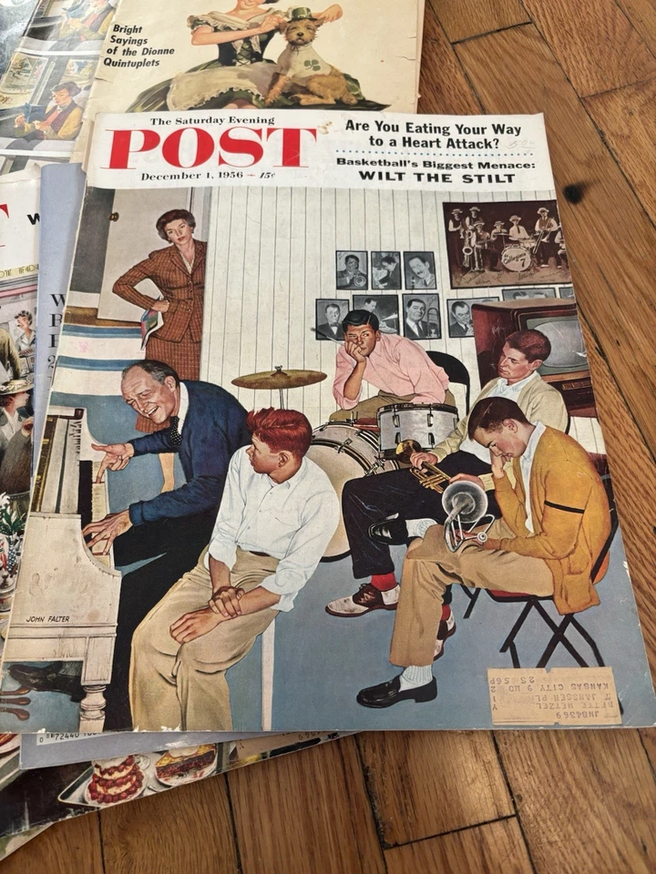 THE SATURDAY EVENING POST Vintage Advertisement Magazine Lot - Image 3 of 4