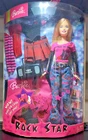 RARE 2004 Rock Star Rock 'N Roll Barbie Doll w/CD Case - MIB NRFB !! G3245
