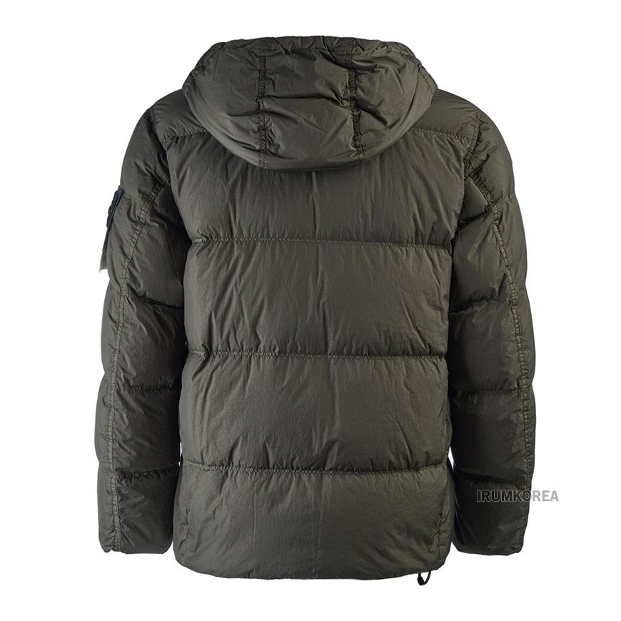 Stone Island K2S154100011 S0A23 V0054 FW25 Men's Crinkle Rex Hooded 142311778 thumbnail 3