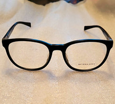 Burberry BB2554 Black Rectangular Full Rim Pl...