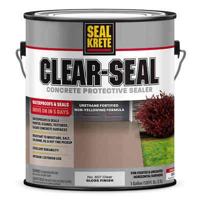 Clear-Seal, Seal-Krete Gloss Concrete Protective Sealer-607001, Gallon