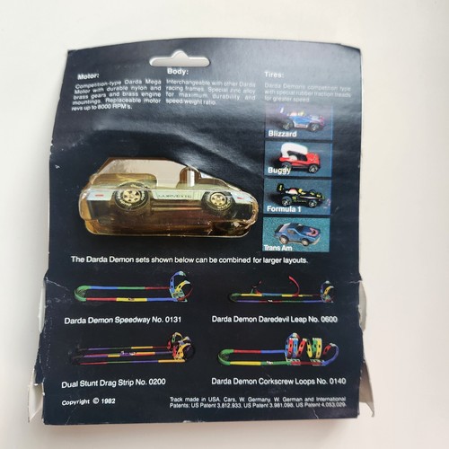 New Darda Demons Corvette Silver Self-Propelled Diecast Metal Racer Car No. 1150 - Picture 6 of 14