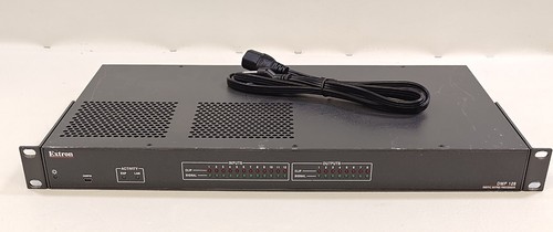 Extron DMP 128 12x8 Audio Digital Signal Processor DSP Matrix w/Power Cable