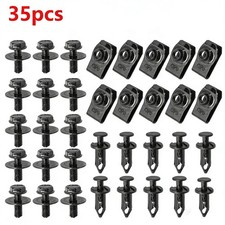 For Ford Mercury Front Fender Bolt Kit Bolts Nuts Mustang Comet M6 U-nuts