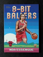 2025-26 Topps NOA ESSENGUE Rookie RC 8-Bit Ballers Chicago Bulls #8B-38